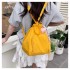 Simple casual backpack for students in class, women's 2025 summer new large-capacity messenger commuter tote bag