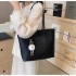 Korean style simple casual large capacity bag women's fashion all-match tote bag commuting shoulder bag