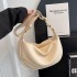 Retro high-end fashion small bag for women 2025 autumn and winter simple casual saddle bag niche versatile trendy shoulder bag