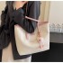 Korean style simple casual large capacity bag women's spring and summer fashion all-match tote bag commuting shoulder bag