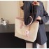Korean style simple casual large capacity bag women's spring and summer fashion all-match tote bag commuting shoulder bag