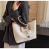 Korean style simple casual large capacity bag women's spring and summer fashion all-match tote bag commuting shoulder bag