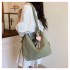2025 new summer student simple casual backpack female large capacity crossbody commuter tote bag