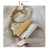 2025 new spring and summer new contrast color chain bag women's Korean version all-match shoulder crossbody fashionable texture small square bag