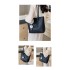 Korean style simple casual large capacity bag women's fashion all-match tote bag commuting shoulder bag