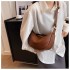 2025 Retro High-end Fashion Small Bag Women Autumn and Winter Simple Leisure Saddle Bag Niche All-match Trendy Shoulder Bag