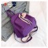2025 new summer student simple casual backpack female large capacity crossbody commuter tote bag